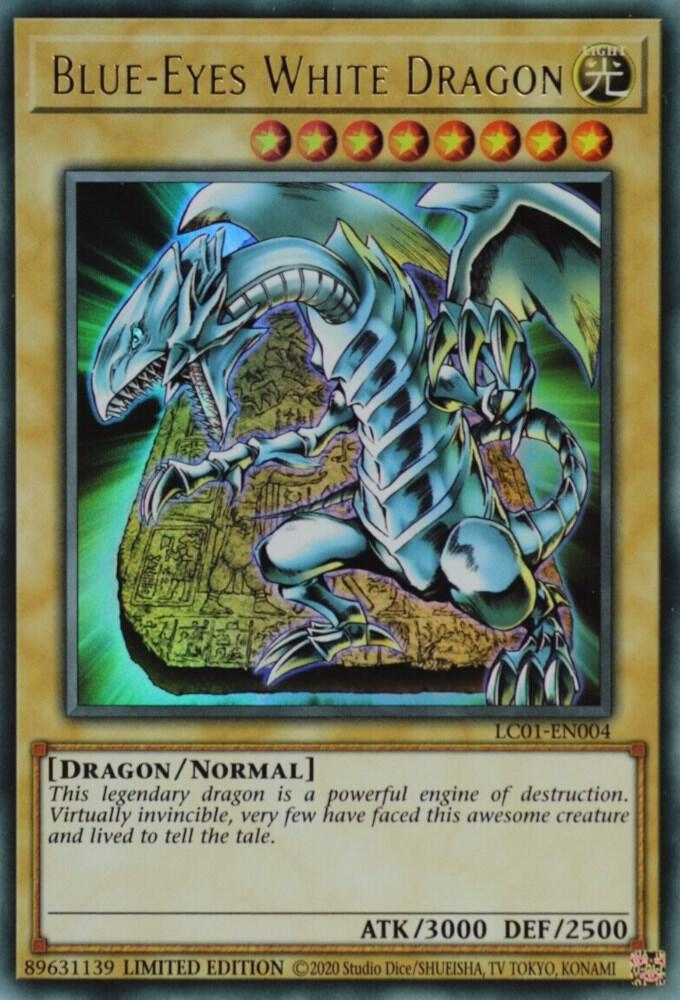 Blue-Eyes White Dragon (25th Anniversary Edition) card image