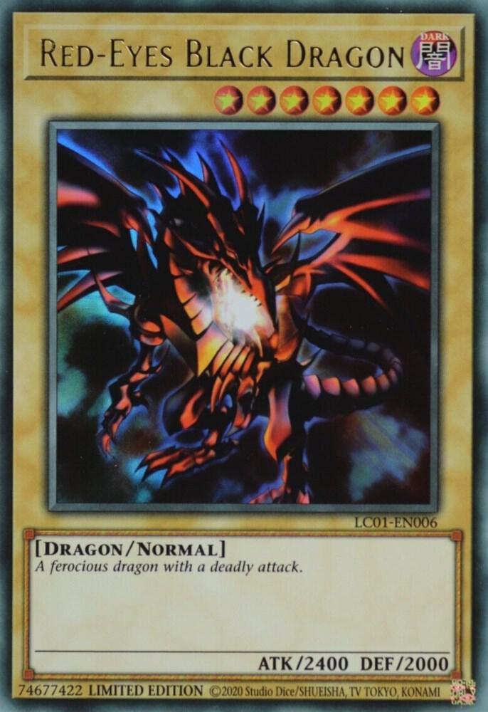 Red-Eyes Black Dragon (25th Anniversary Edition) card image