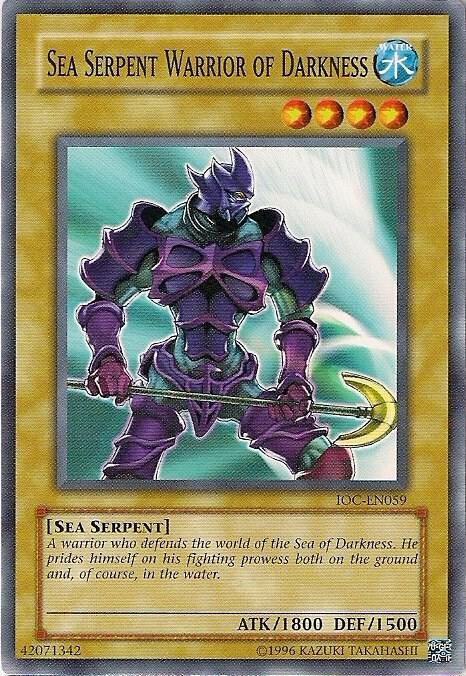 Sea Serpent Warrior of Darkness card image