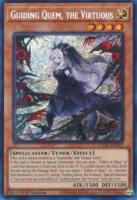Guiding Quem, the Virtuous card image