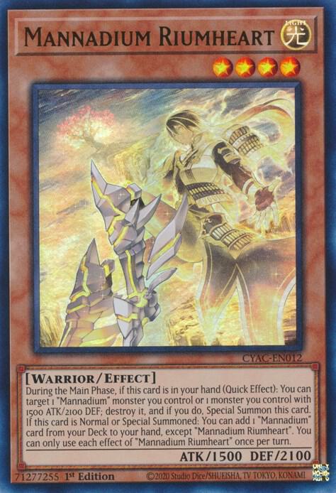 Mannadium Riumheart card image