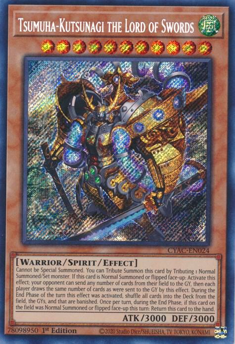 Tsumuha-Kutsunagi the Lord of Swords card image