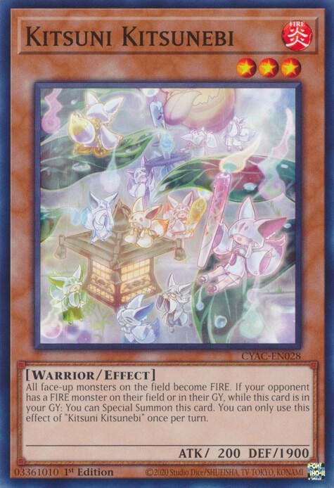 Kitsuni Kitsunebi card image