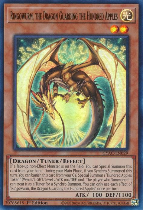 Ringowurm, the Dragon Guarding the Hundred Apples card image