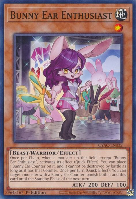 Bunny Ear Enthusiast card image