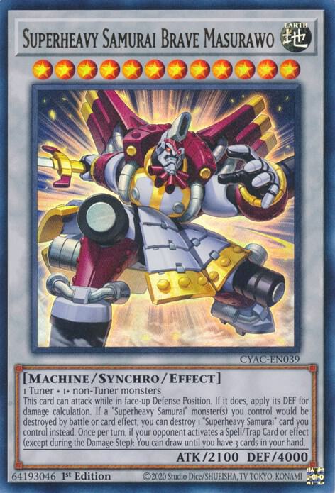 Superheavy Samurai Brave Masurawo card image
