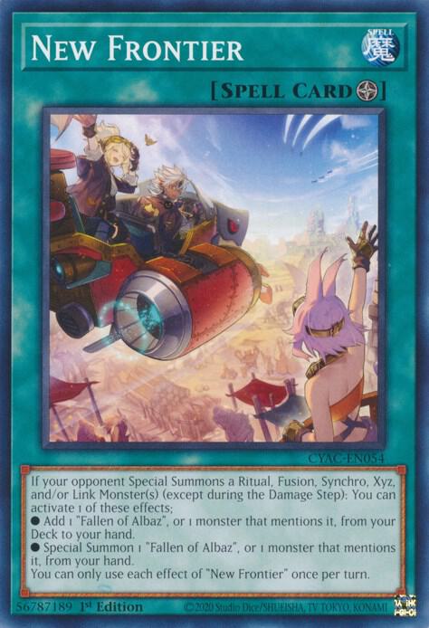 New Frontier card image