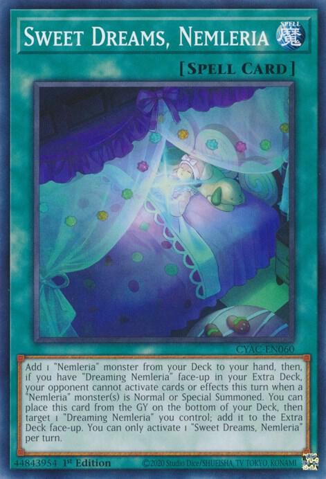 Sweet Dreams, Nemleria card image