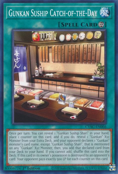 Gunkan Suship Catch-of-the-Day card image