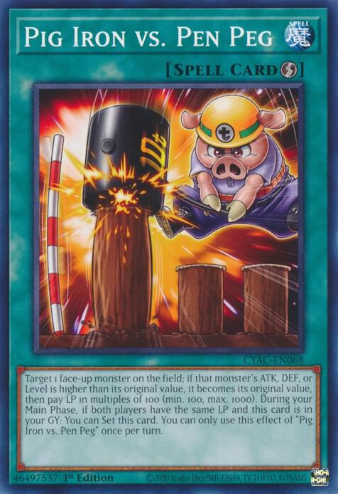 Pig Iron vs. Pen Peg card image