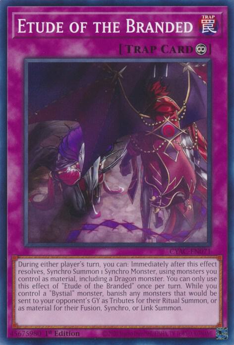 Etude of the Branded card image
