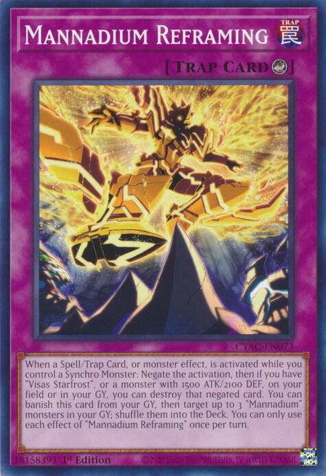 Mannadium Reframing card image