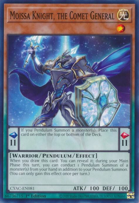 Moissa Knight, the Comet General card image