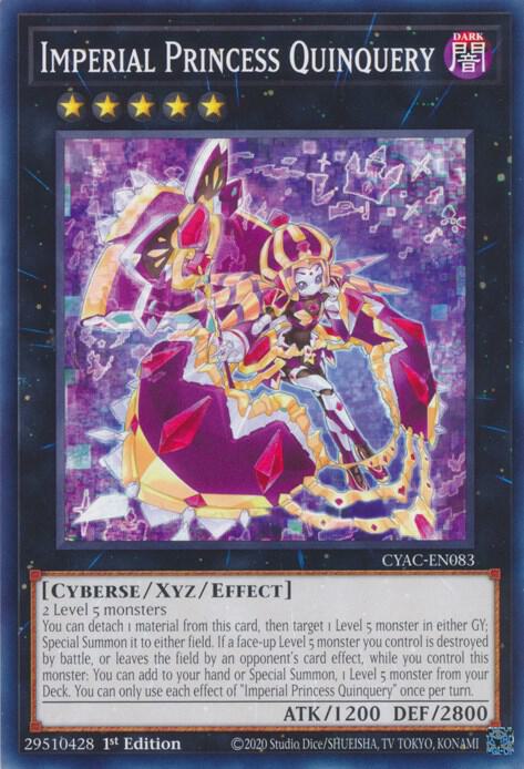 Imperial Princess Quinquery card image