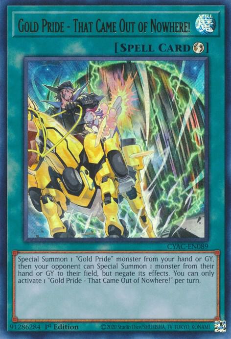 Gold Pride - That Came Out of Nowhere! card image