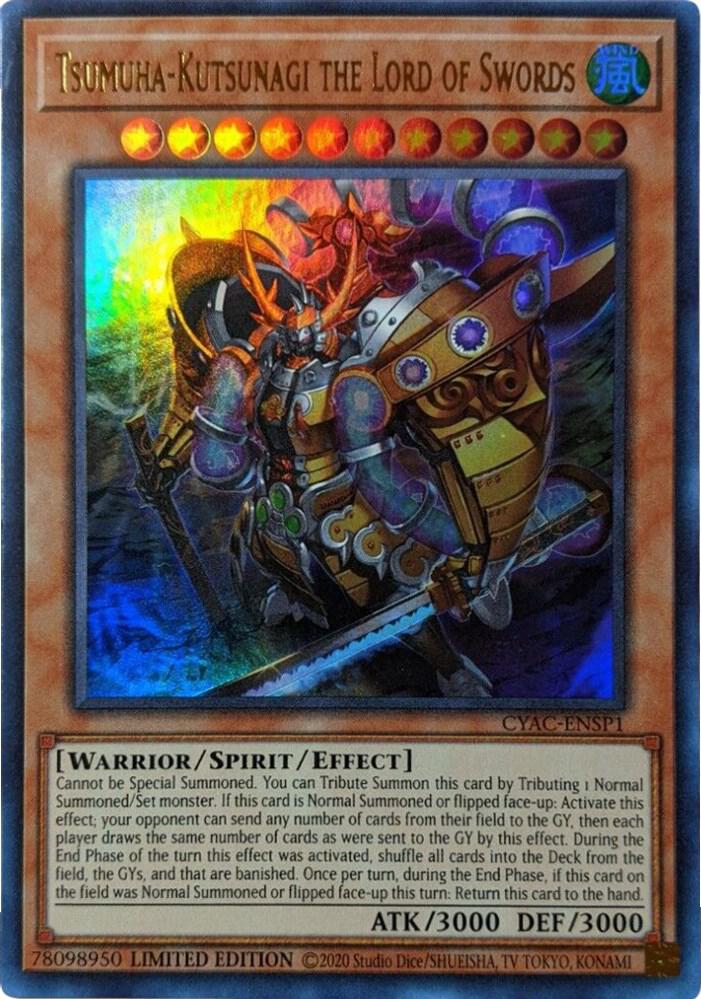 Tsumuha-Kutsunagi the Lord of Swords card image