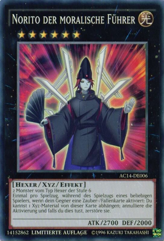 Norito the Moral Leader (German) - "Norito der moralische Führer" card image