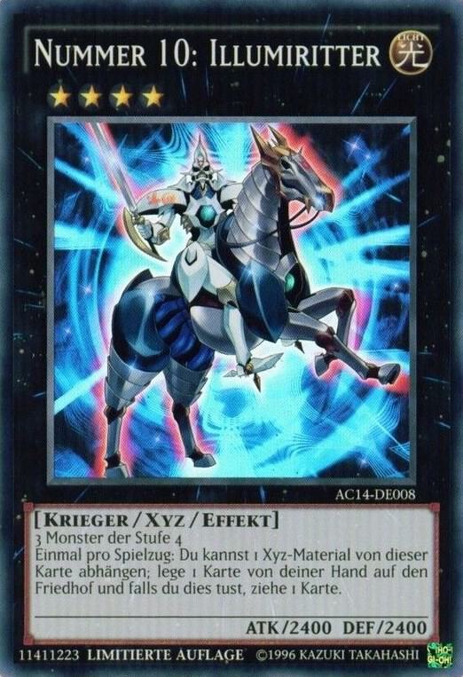 Number 10: Illumiknight (German) - "Nummer 10: Illumiritter" card image