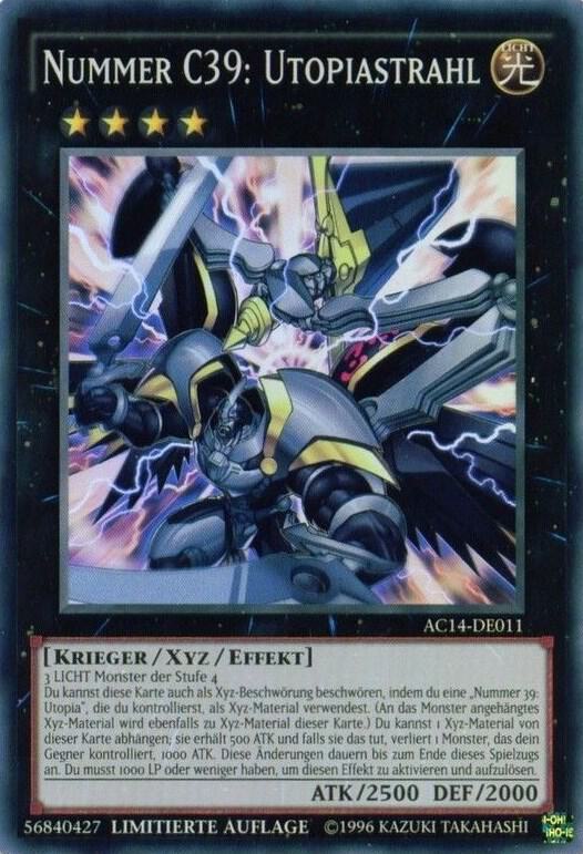 Number C39: Utopia Ray (German) - "Nummer C39: Utopiastrahl" card image
