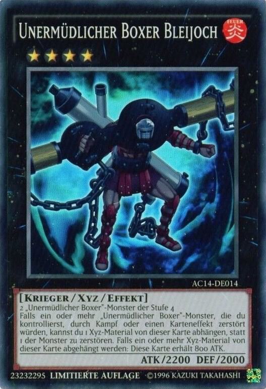 Battlin' Boxer Lead Yoke (German) - "Unermüdlicher Boxer Bleijoch" card image