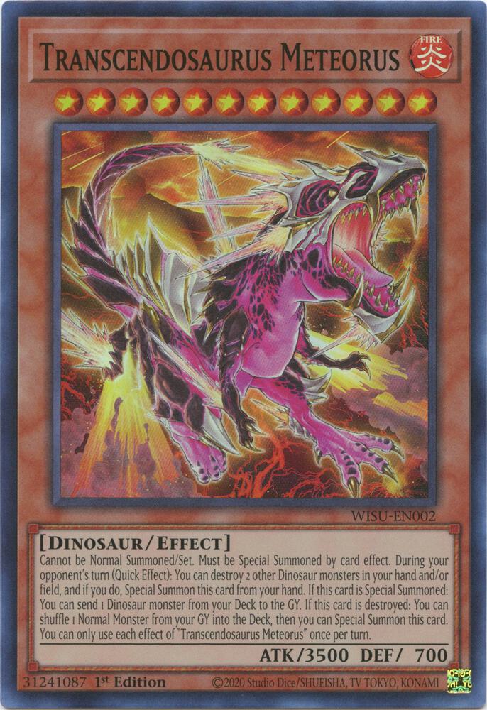 Transcendosaurus Meteorus card image