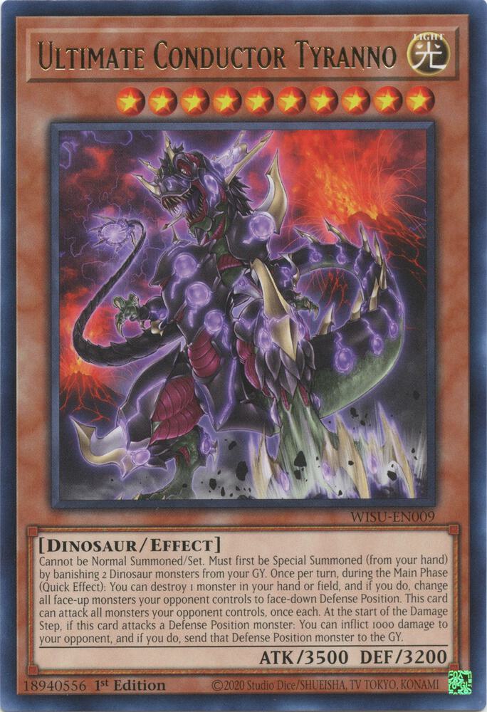 Ultimate Conductor Tyranno card image