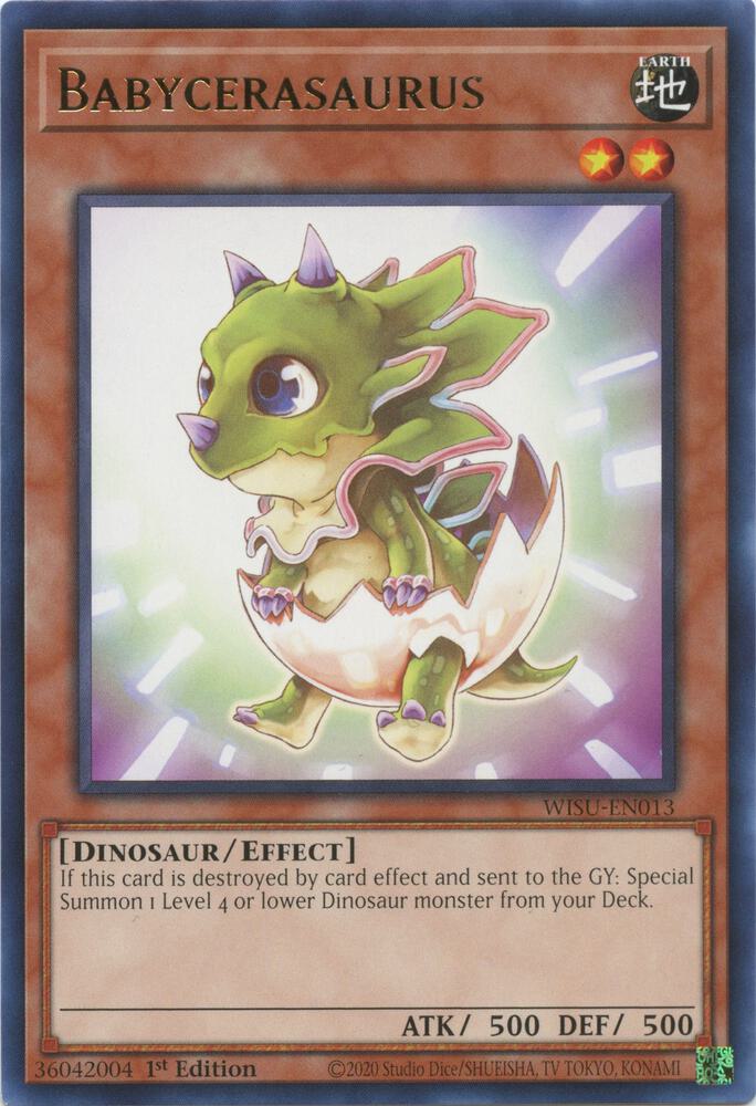 Babycerasaurus card image