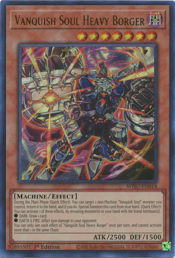 Vanquish Soul Heavy Borger card image
