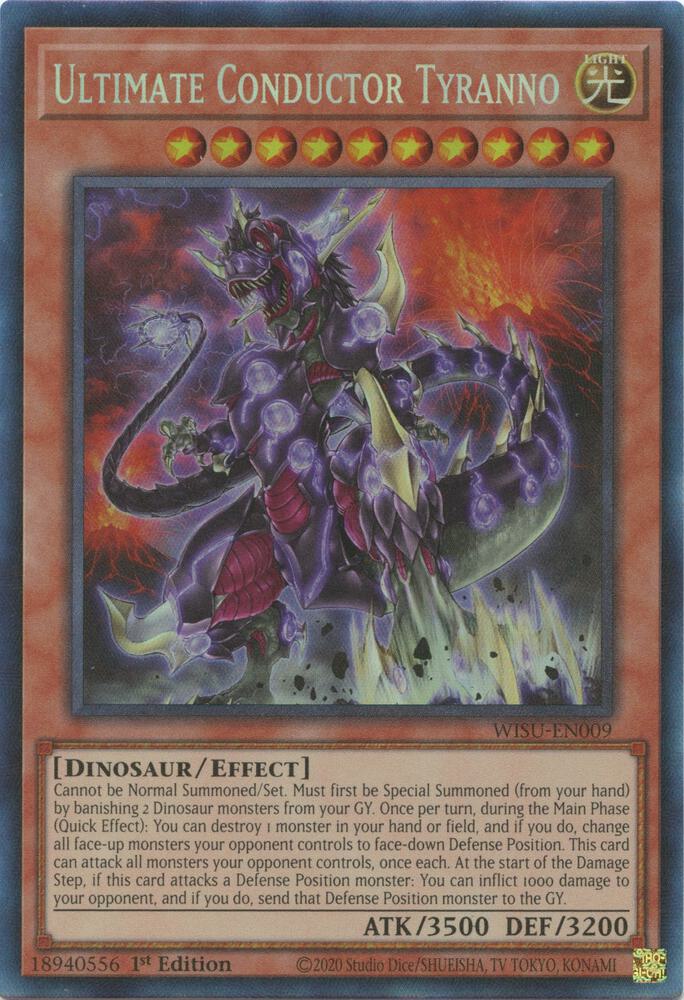 Ultimate Conductor Tyranno (CR) card image