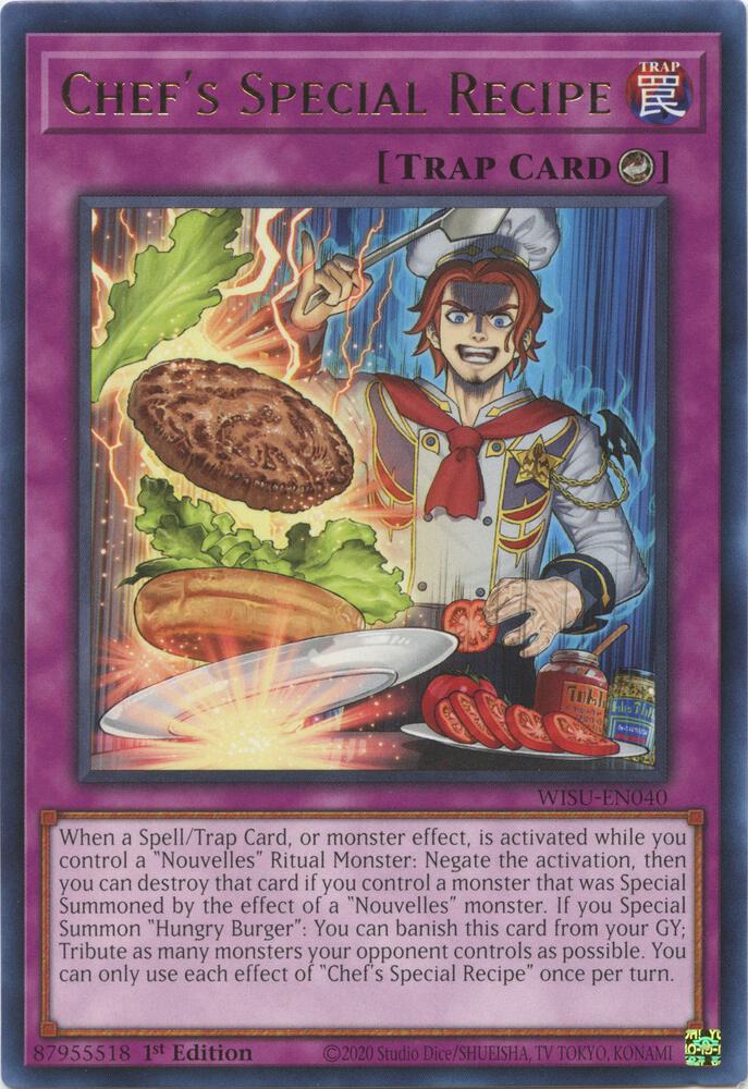 Chef's Special Recipe card image