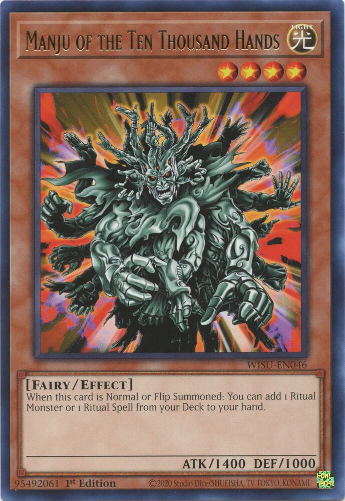 Manju of the Ten Thousand Hands card image