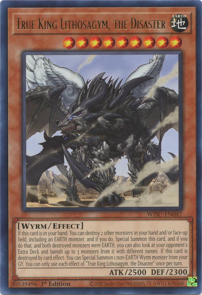 True King Lithosagym, the Disaster card image