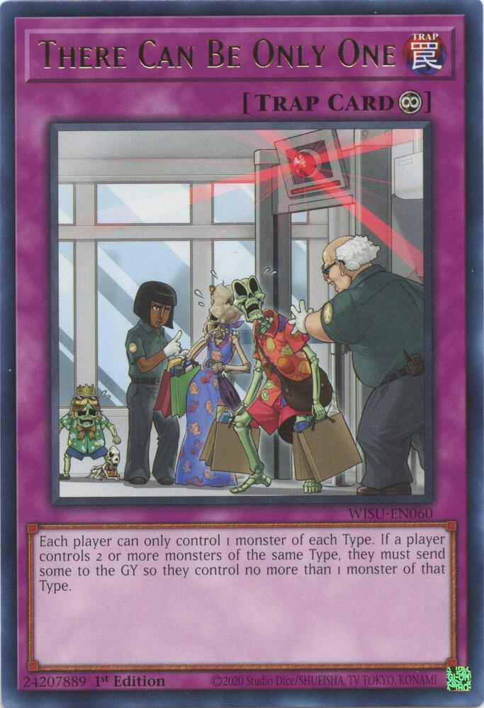 There Can Be Only One card image