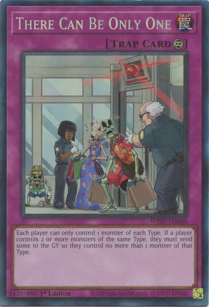 There Can Be Only One (CR) card image