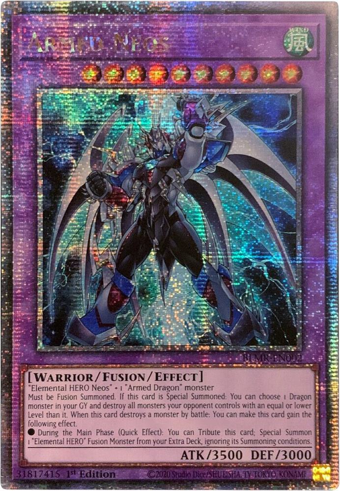 Armed Neos (Quarter Century Secret Rare) card image