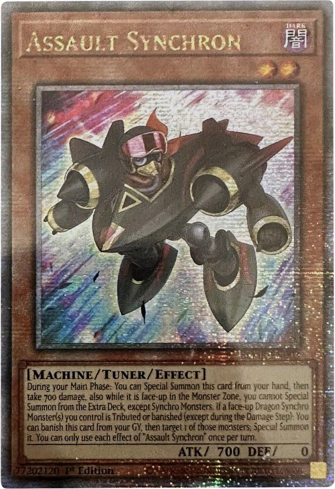 Assault Synchron (Quarter Century Secret Rare) card image