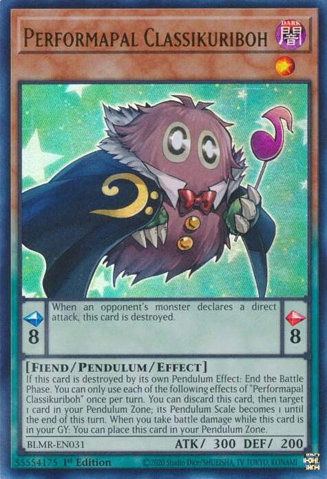 Performapal Classikuriboh card image