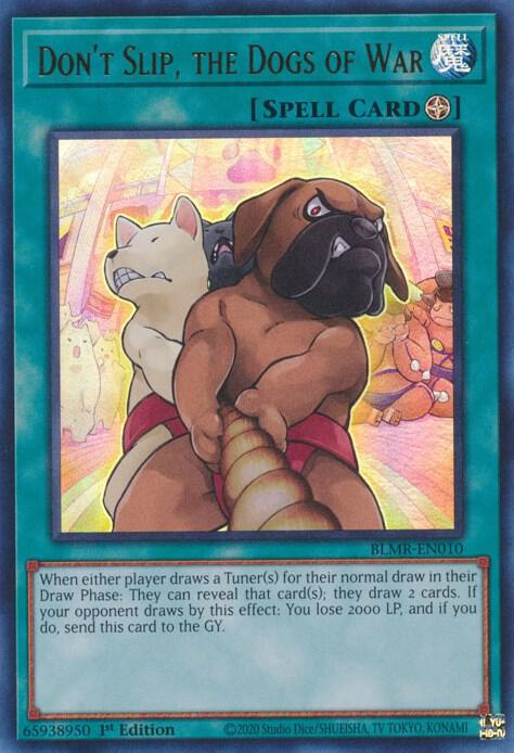 Don't Slip, the Dogs of War card image