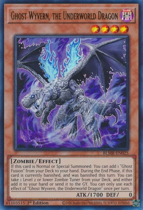 Ghost Wyvern, the Underworld Dragon card image