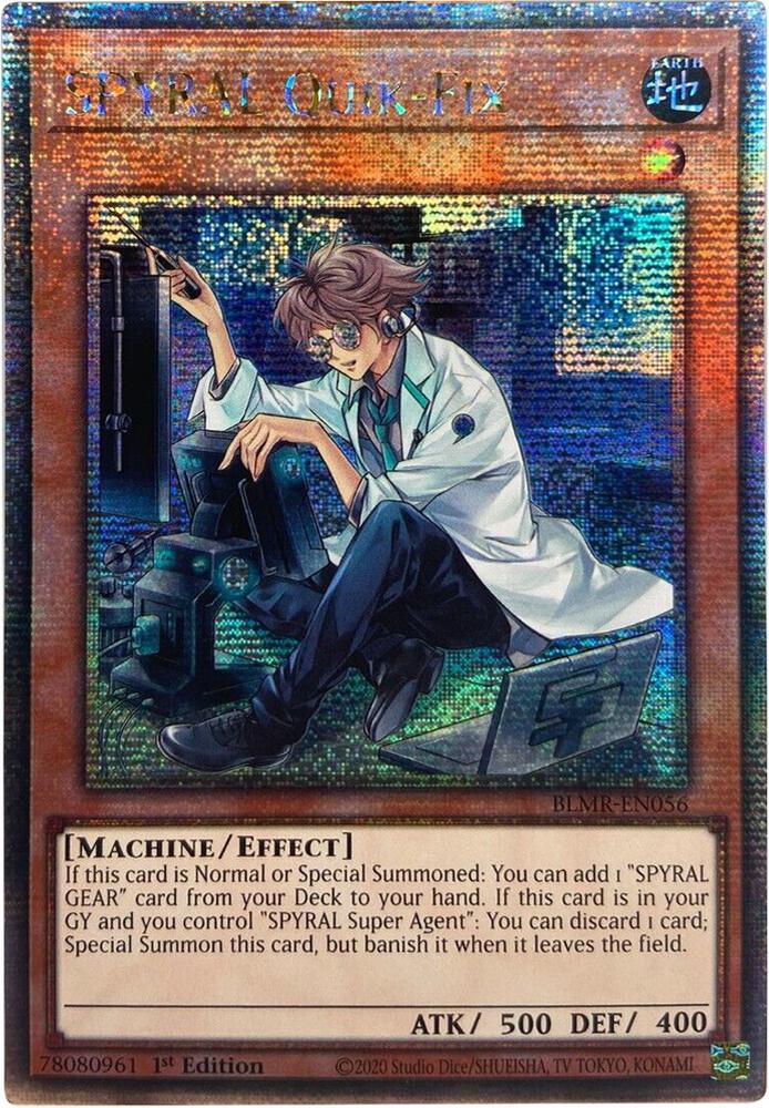 SPYRAL Quik-Fix (Quarter Century Secret Rare) card image