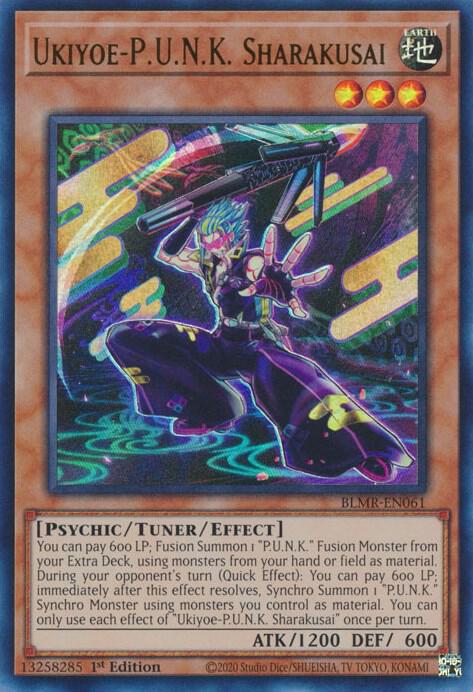 Ukiyoe-P.U.N.K. Sharakusai card image