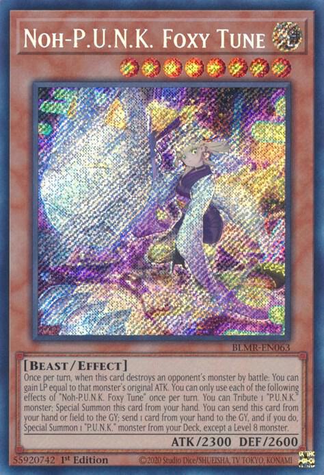 Noh-P.U.N.K. Foxy Tune card image