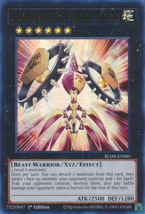 Number 72: Shogi Rook card image