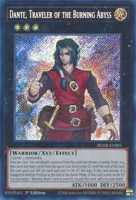 Dante, Traveler of the Burning Abyss card image