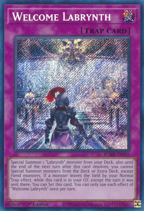 Welcome Labrynth card image