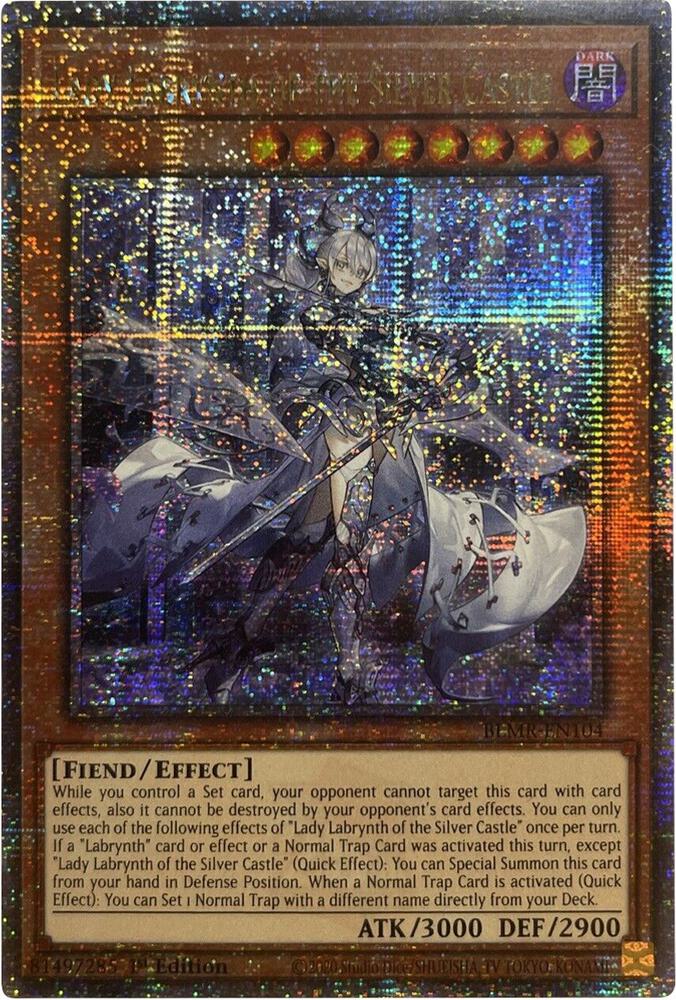 Lady Labrynth of the Silver Castle (Quarter Century Secret Rare) card image