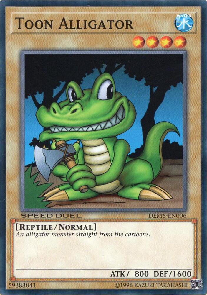 Toon Alligator card image