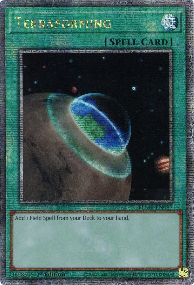 Terraforming (Quarter Century Secret Rare) card image