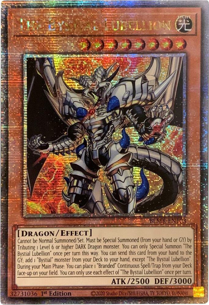 The Bystial Lubellion (Quarter Century Secret Rare) card image
