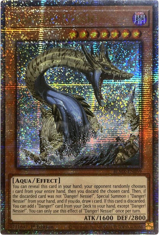 Danger! Nessie! (Quarter Century Secret Rare) card image